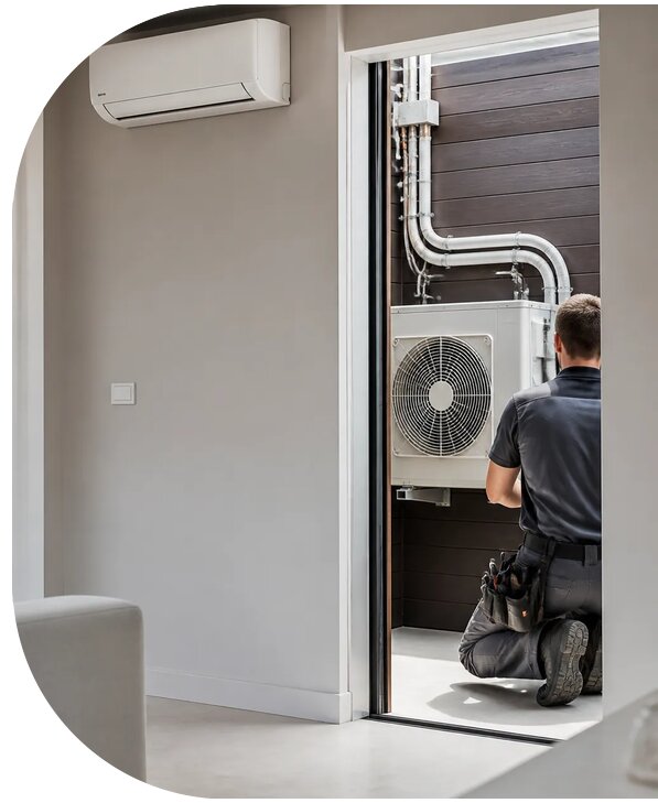 Монтаж мульти сплит системы в Кимовске от 25770 р. | АПаруса-Кмв